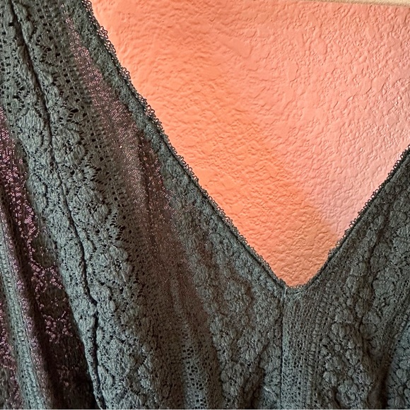 Stitch Fix August Mist Kalani Black Lace Knit Bodysuit 2X - Picture 4 of 7